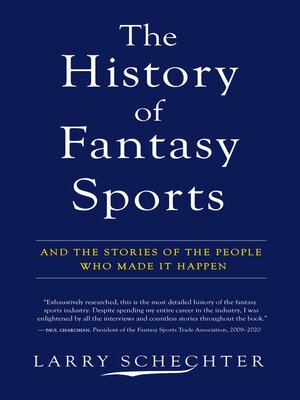 cover image of The History of Fantasy Sports